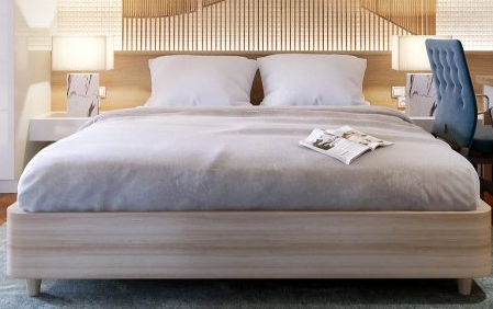 25個漂亮的條形背景墻臥室設(shè)計欣賞